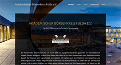 Desktop Screenshot of boersenkreis-fulda.de