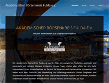 Tablet Screenshot of boersenkreis-fulda.de